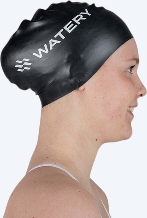 badehette til langt hår - Signature - Svart