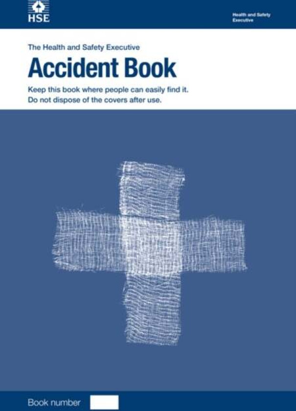 Accident book BI 510 (pack of 10) av Great Britain: Health and Safety Executive