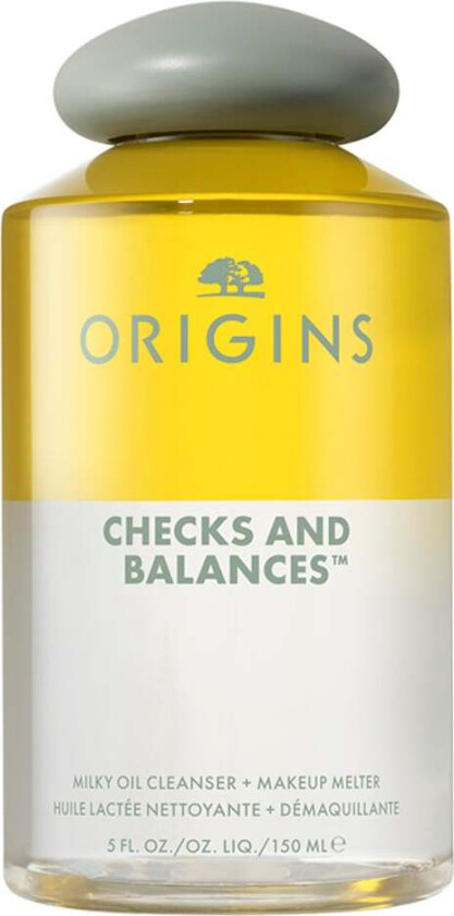 Checks & Balances Milky Oil Cleanser + Makeup Melter 150m