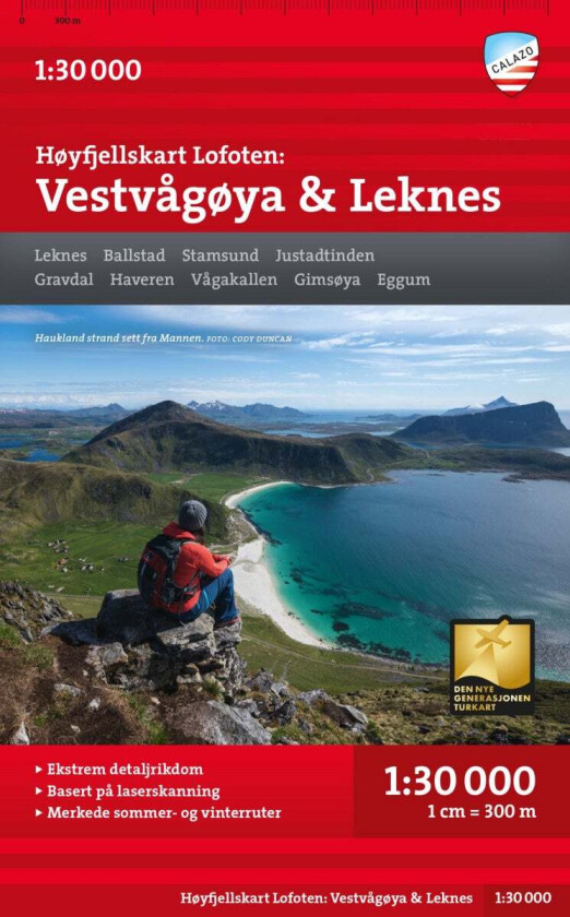 Høyfjellskart Lofoten