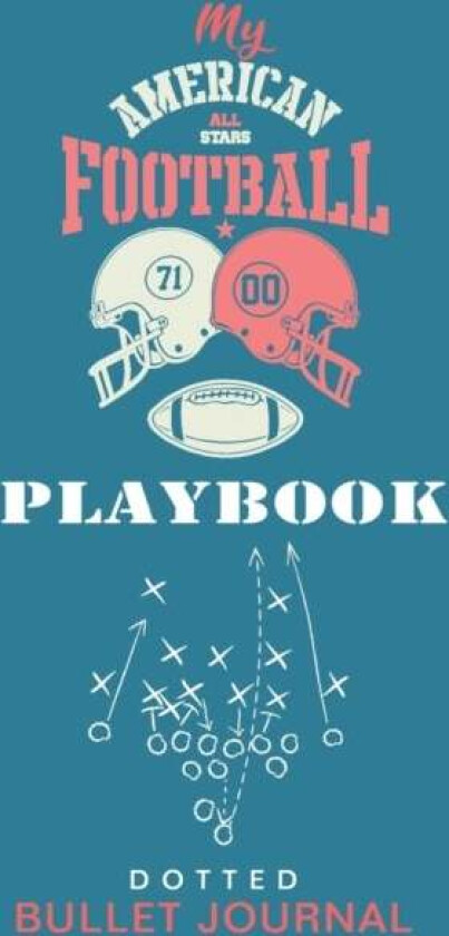 My American Football Playbook - Dotted Bullet Journal av Blank Classic