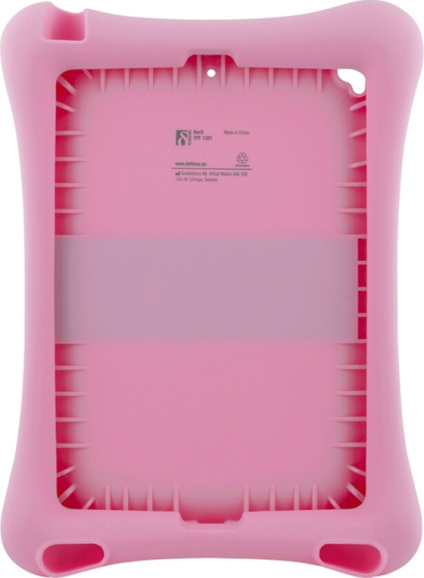 iPad Barn Deksel - Hardfør Silikondeksel - Pink