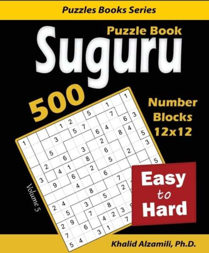 Suguru Puzzle Book av Khalid Alzamili