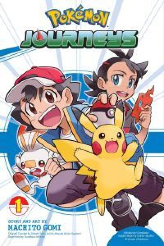 Pokemon Journeys, Vol. 1 av Machito Gomi