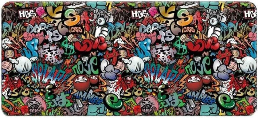 Musematte, Graffiti - 89 x 40 cm