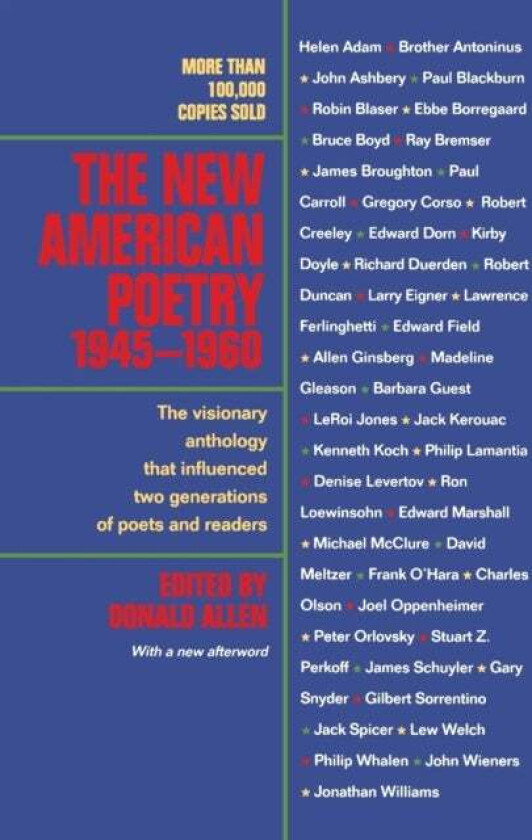 The New American Poetry, 1945-1960