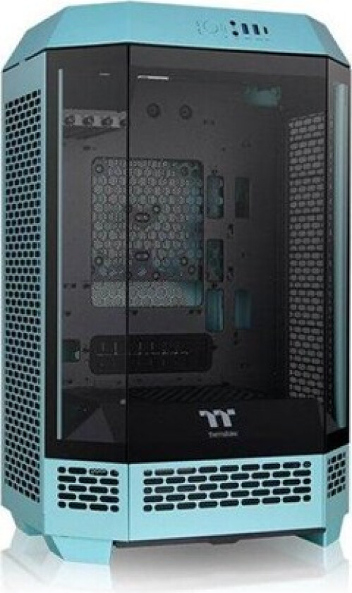 The Tower 300 Micro-Tower Micro-ATX Gehäuse m Sichtfenster Turquoise