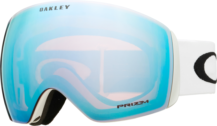 Bilde av Flight Deck L Matte White W/Prizm Snow Sapphire Iridium L