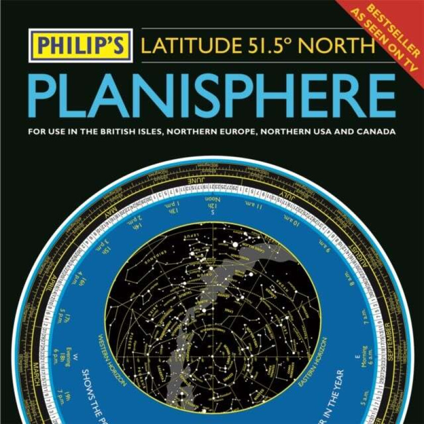 Philip&#039;s Planisphere (Latitude 51.5 North) av Philip&#039;s Maps