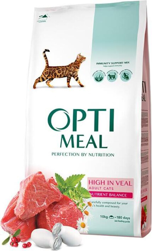 Cat Adult & Senior Healthy Skin & Coat Veal Tørrfôr til katt 4 kg