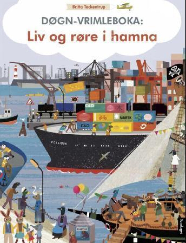 Døgn-vrimleboka av Britta Teckentrup