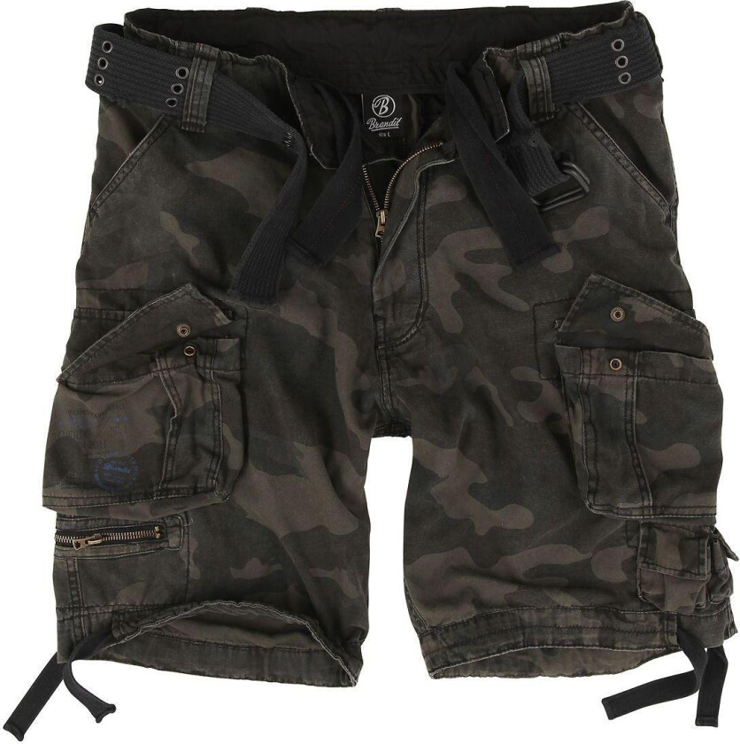 Savage Vintage Shorts Black Camo