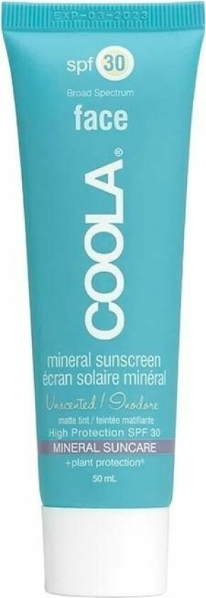 Coola Mineral Face SPF30 Matte Tint Unsc 50ml