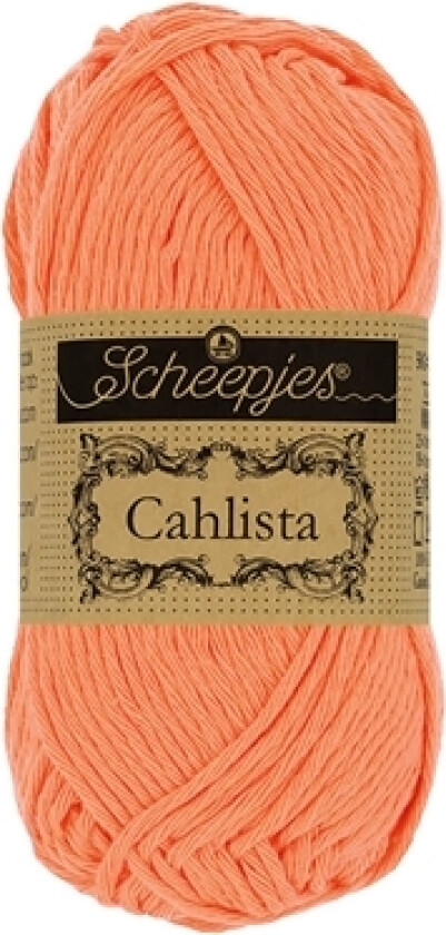 Cahlista Garn Unicolor 410 Rich Coral