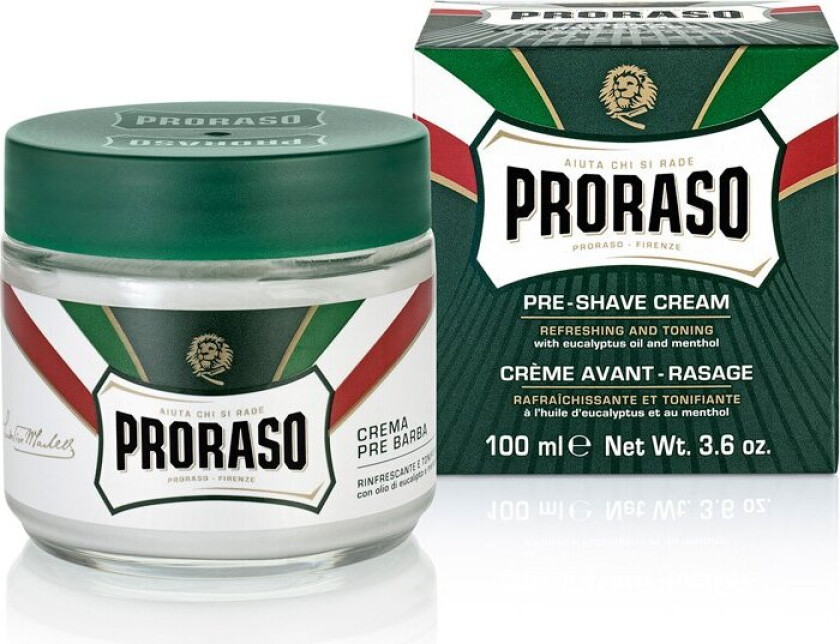 Pre-Shave Cream Eukalyptus And Menthol 100ml