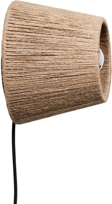 Made By Hand Ro Closed vegglampe Jute