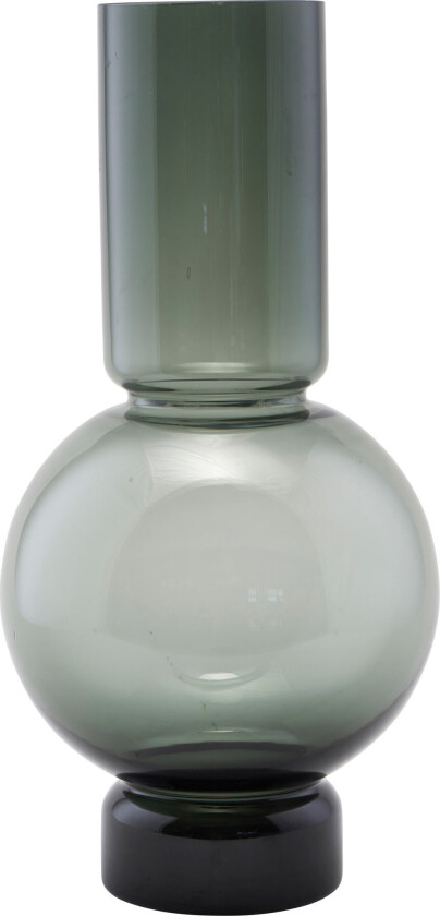 Bubble vase 35 cm grå