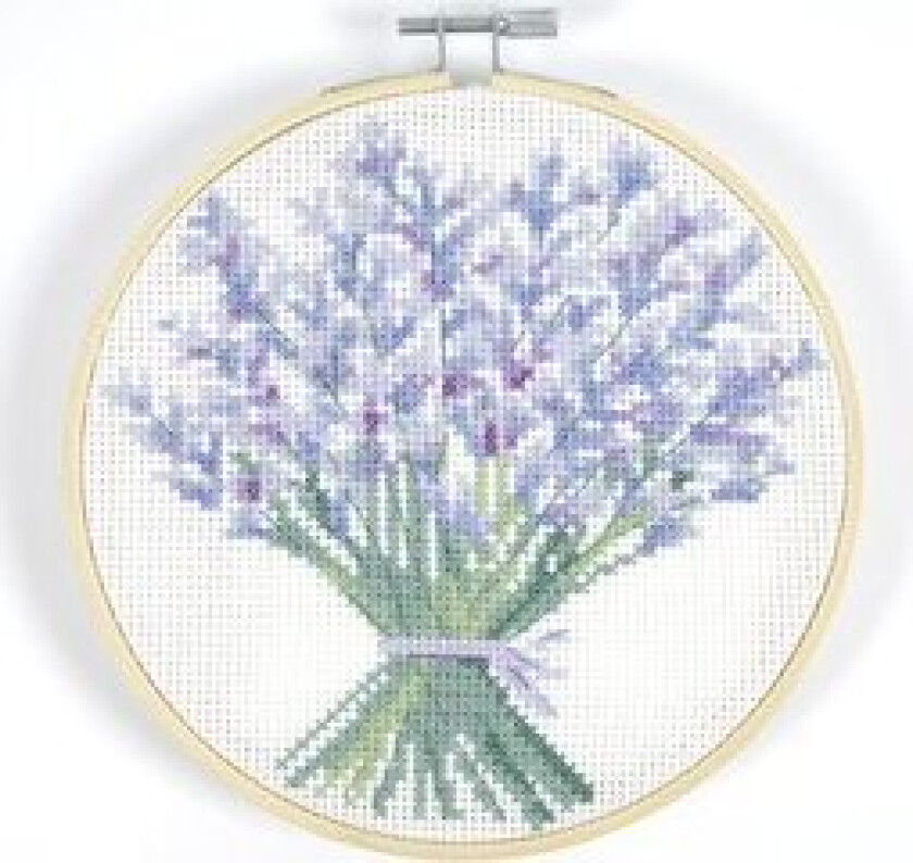 BRODERIKIT LAVENDEL FRA DESIGNERKOLLEKSJONEN