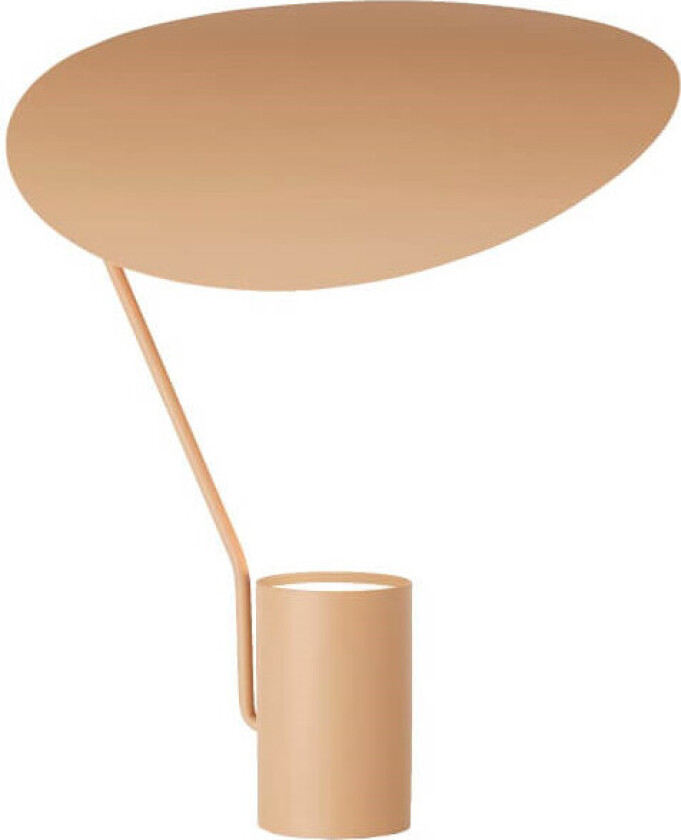 Ombre bordlampe warm beige