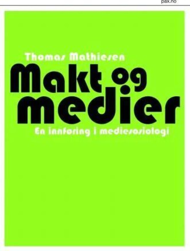 Makt og medier av Thomas Mathiesen