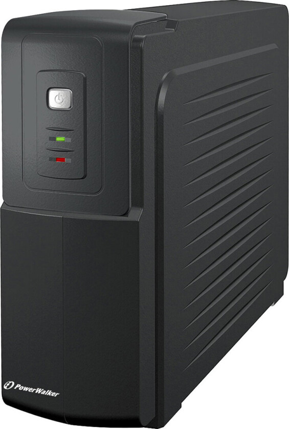 BlueWalker PowerWalker VFD 600 - UPS - AC 220/230/240 V - 300 Watt - 600 VA 7 At - output-stikforbindelser: 2 - sort