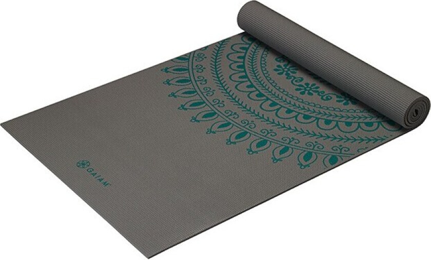 6mm Yoga Mat Teal Marrakesh Longer/Wider