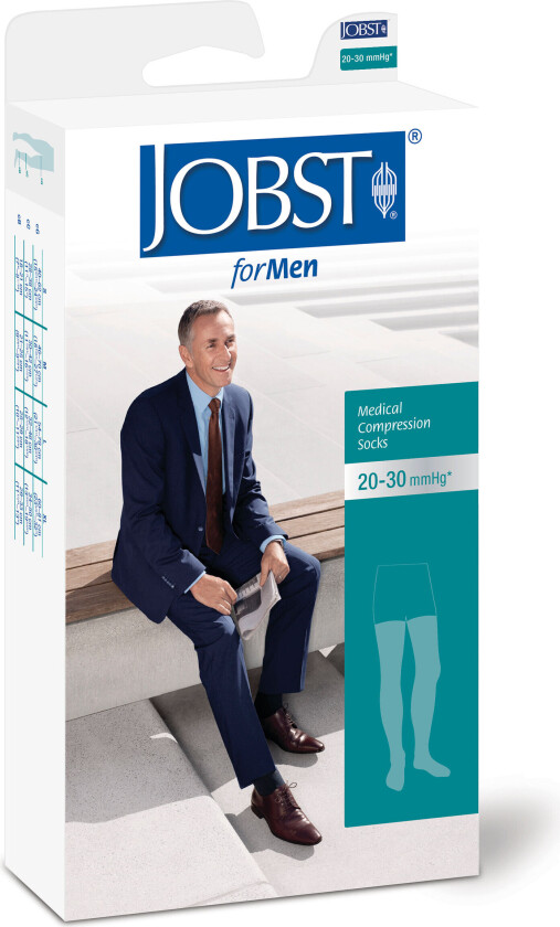 Bilde av Jobst For Men  Lår Sort L