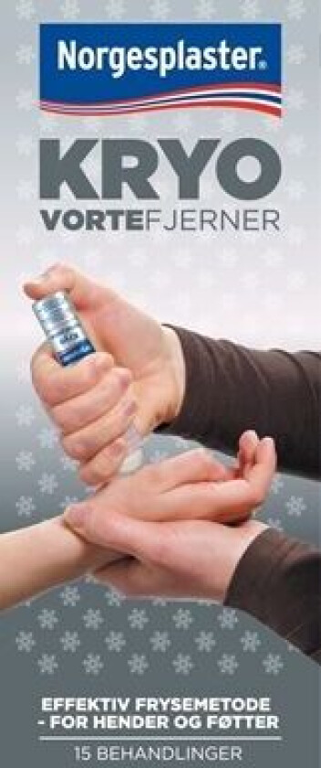 Kryo vortefjerner, 38 ml