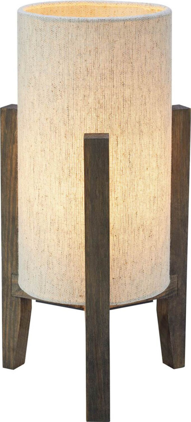 - Eruca 1 Bordlampe H34 Walnut/Beige