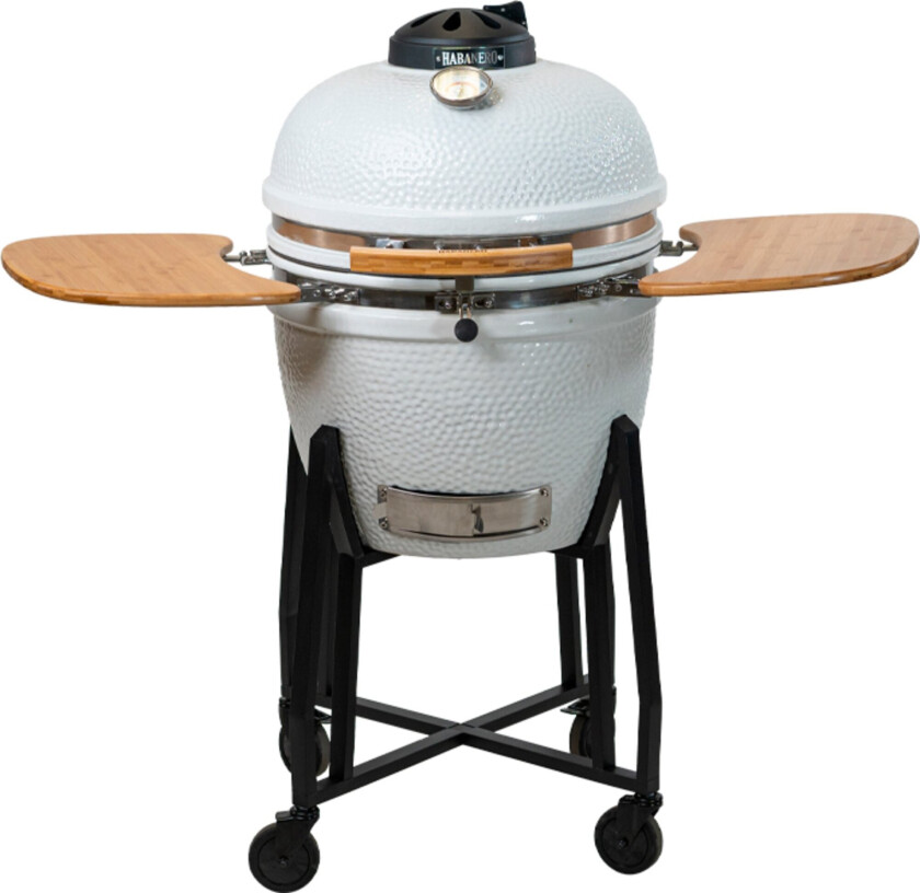 Kamado Large grill, 47 cm, hvit