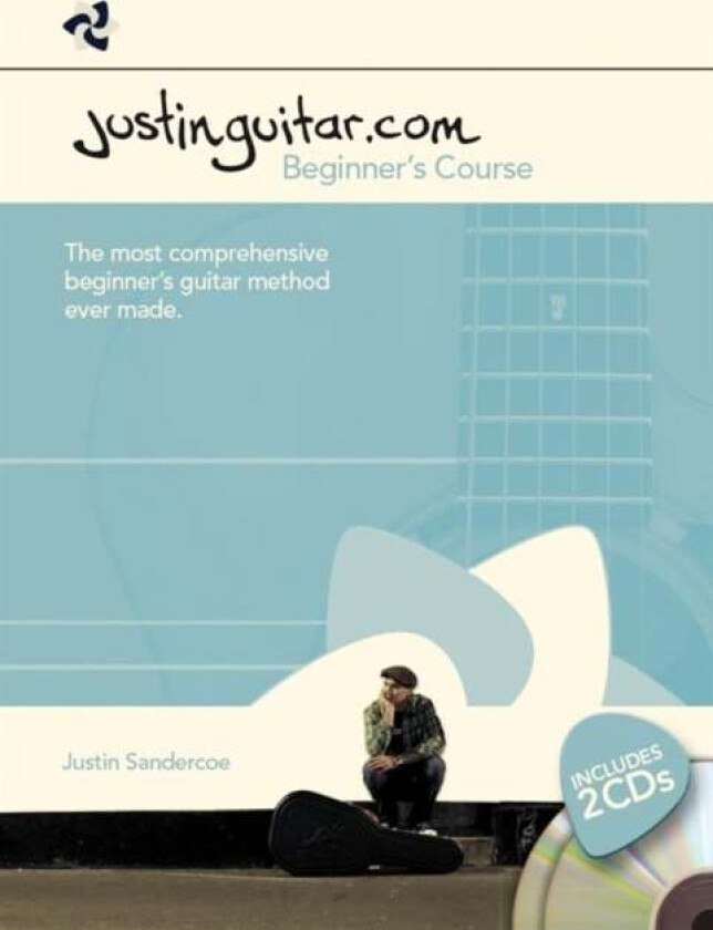 Justinguitar.com Beginner's Course (Spiral Bound) av Music Sales