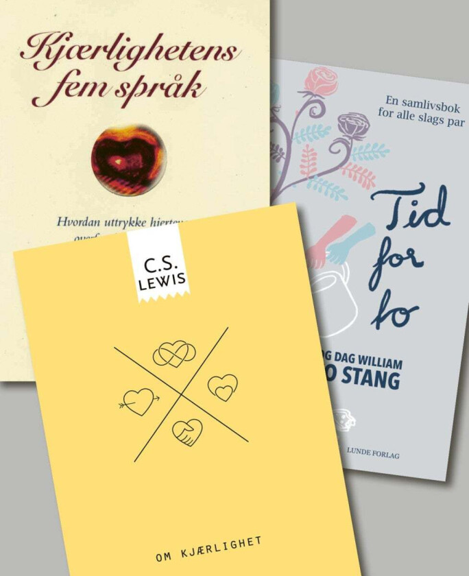 Bryllupspakke av Gary D. Chapman, C.S. Lewis, Dag William Haugeto Stang, Tonje Haugeto Stang