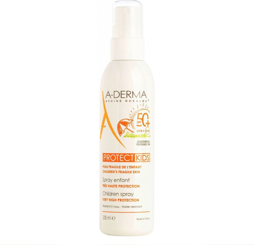 A-Derma Protect Kids Spray SPF50+, 200 ml