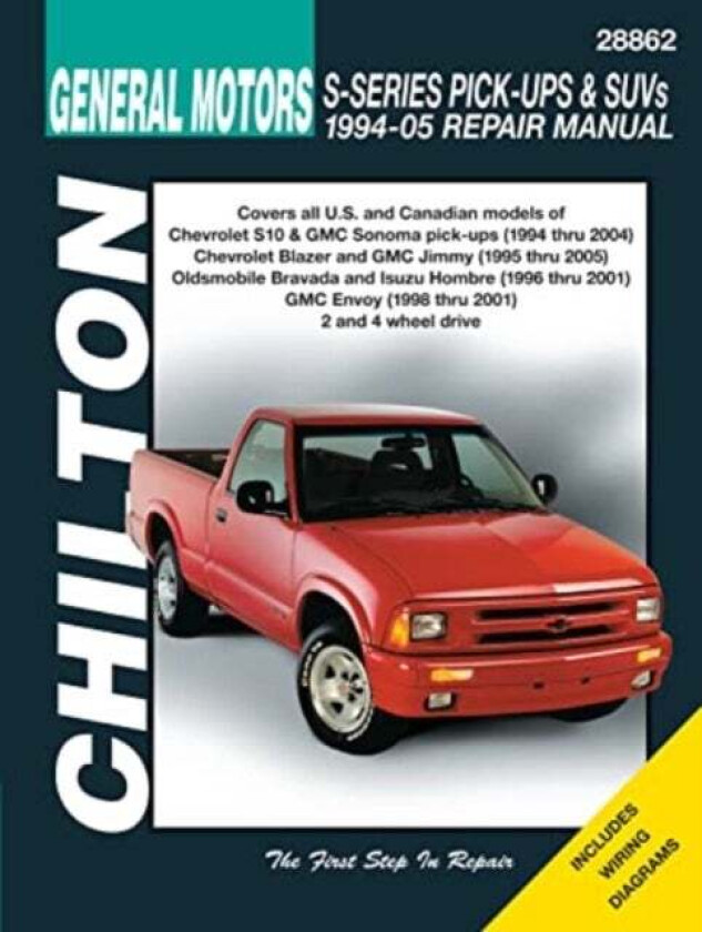 General Motors S-Series Pick Ups & Suvs (94 - 04) (Chilton) Av Haynes Publishing