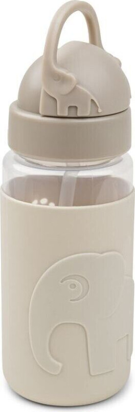 Done By Deer Easy-Grip Flaske Med Sugerør Elphee Sand