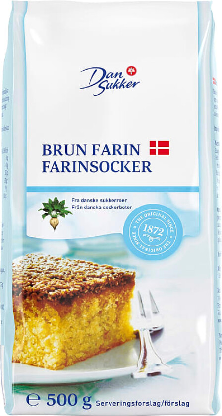 Farin Brun 500g
