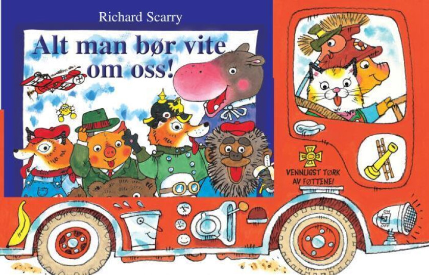 Brannbilen av Richard Scarry