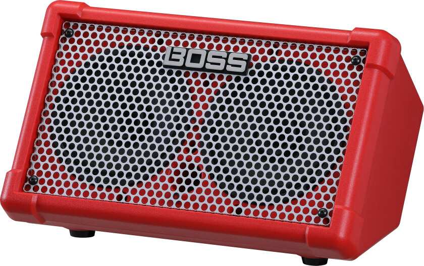 Boss Cube Street 2 Batteridrevet Stereoforsterker Rød