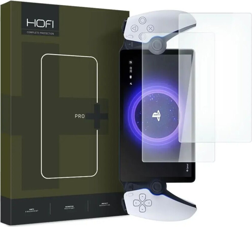 Sony PlayStation Portal HOFI Glass Pro+ Skjermbeskytter - 2-Stk - Gjennomsiktig