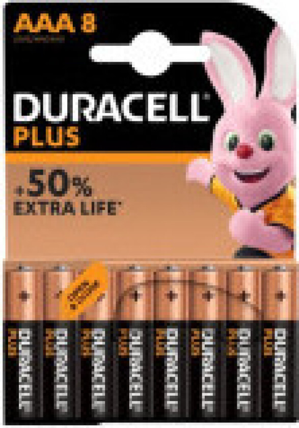 Plus 100 AAA Engangsbatteri Alkalinsk