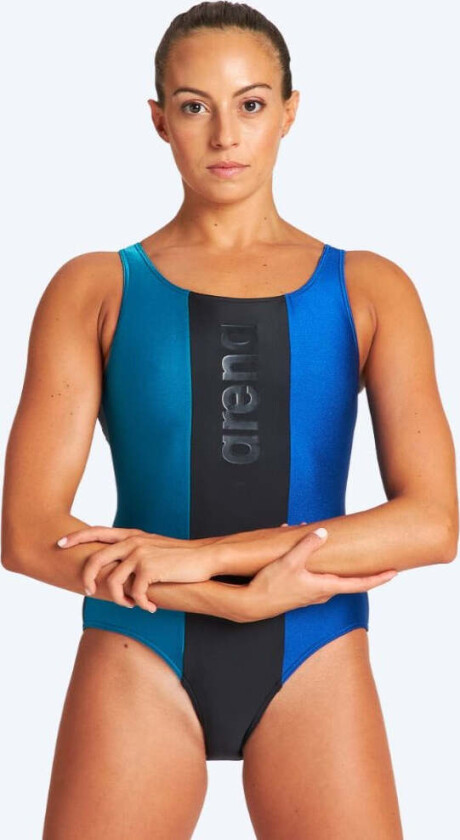 badedrakt til damer - Just O-Back - Svart/blå