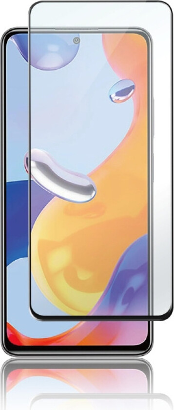 PANZER Xiaomi Redmi Note 11 Pro / 11 Pro+ (Plus) PANZER Premium Full-Fit Glass - Herdet Glass - Svart Kant