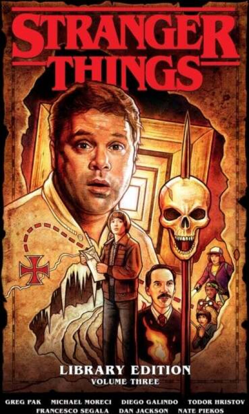 Stranger Things Library Edition Volume 3 (graphic Novel) av Greg Pak, Michael Moreci, Chris Roberson