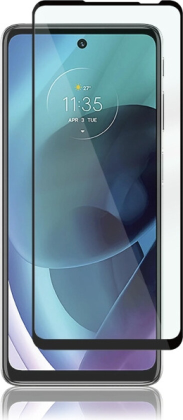 PANZER Motorola Moto G51 PANZER Premium Full-Fit Glass - Herdet Glass - Svart Kant