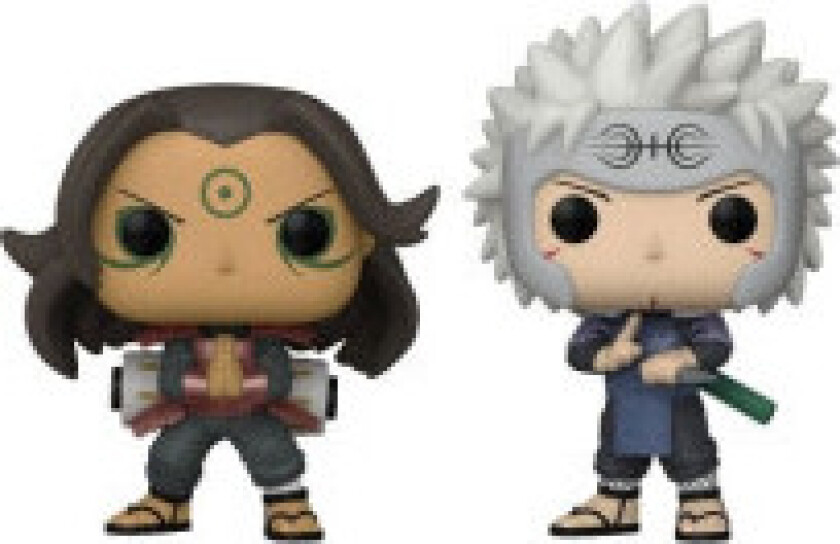 Naruto Shippuden POP! Animasjon Vinylfigurer 2-Pack Hashirama & Tobirama 9 cm