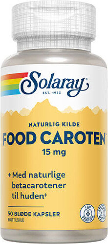 Betakaroten - 50 Kapsler