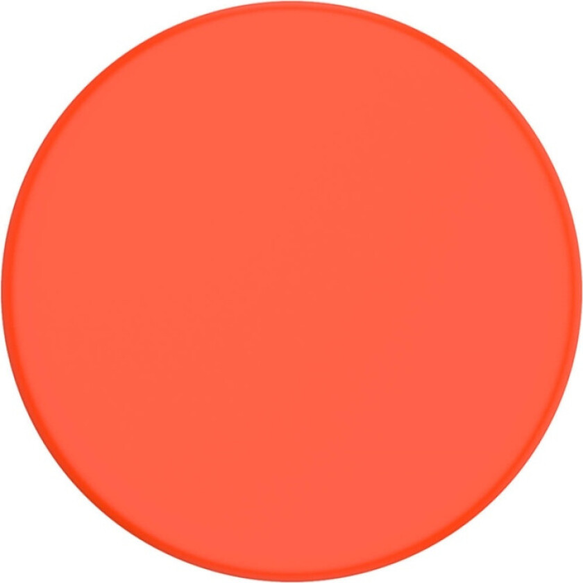 POPSOCKETS PopGrip Neon Electric Oransje avtakbart Grep med Stativfunksjon