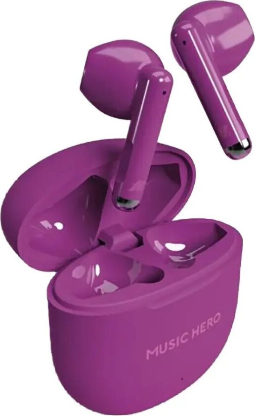 Nubox True Wireless Stereo In-Ear Hodetelefoner - Lilla