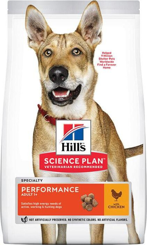 Hill's Science Plan Dog Adult Performance Chicken 14 kg