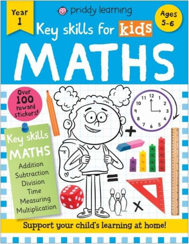 Key Skills for Kids: Maths av Priddy Books